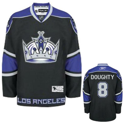Black  Drew Doughty Kings #8 Jersey