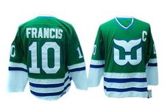 Green Ron Francis CCM Hartford Whalers #10 Jersey