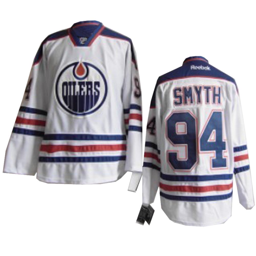 Edmonton Oilers #94 Ryan Smyth White NHL jersey