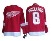 Detroit Red Wings #8 Abdelkader NHL jersey in Red