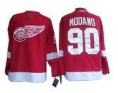 Red  Modano Wings #90 Jersey