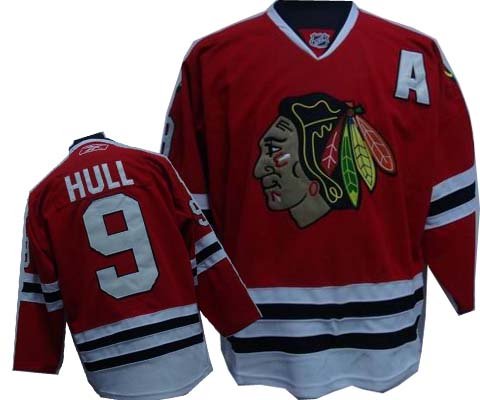 Red Hull Jersey, Chicago Blackhawks #9 NHL Jersey