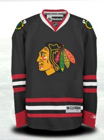 Brian Campbell Jersey: NHL #51 Chicago Blackhawks Jersey in black