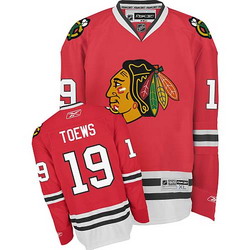 Premier NHL #19 Red Jonathan Toews Chicago Blackhawks Jersey