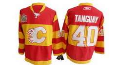 #40 Tanguay Red Calgary Flames NHL 2011 Heritage Classic Jersey