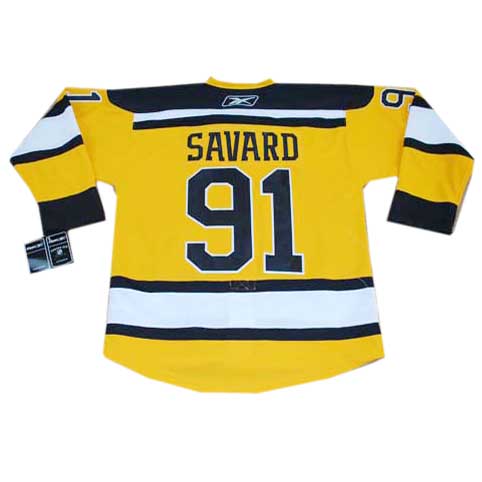 Bruins #91 Marc Savard Yellow 2010 Winter Classic NHL Jersey