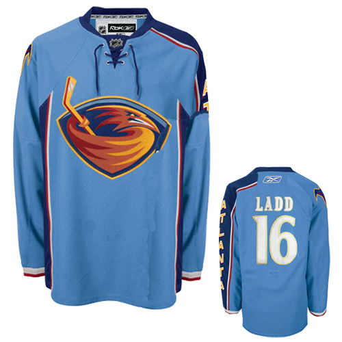 Thrashers #16 Ladd Blue NHL Jersey