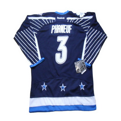 Dion Phaneuf jersey Blue #3 NFL jersey