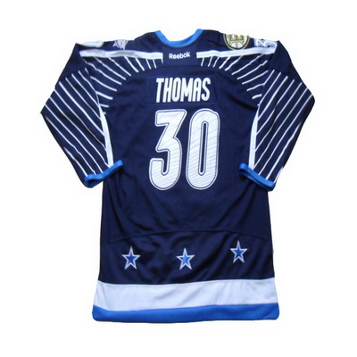 #30 Thomas blue 2012 All Star NHL Jersey