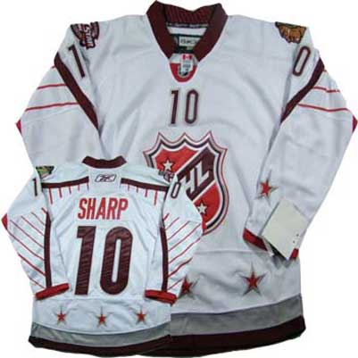 #10 Sharp White 2011 All Star NHL Jersey