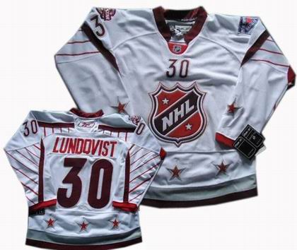 Henrik Lundqvist Jersey: 2011 All Star NHL #30 New York Rangers Jersey In White