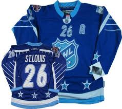 Martin St.Louis Jersey: 2011 All Star NHL #26 Tampa Bay Lightning Jersey In Blue