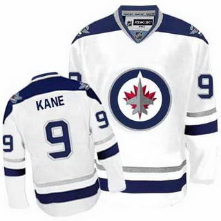 Evander Kane White Jets Jersey