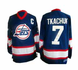 #7 Blue Tkachuk NHL Winnipeg Jets Jersey