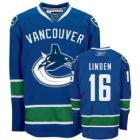 Blue Linden NHL Vancouver Canucks #16 Jersey