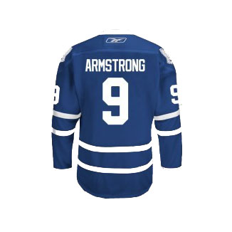NHL Toronto Maple Leafs #9 Armstrong Blue Jersey