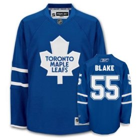 #55 Jason Blake Blue NHL Toronto Maple Leafs Jersey