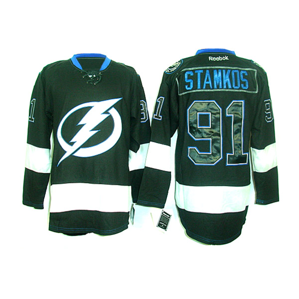 Green Stamkos Lightning Ice #91 Jersey