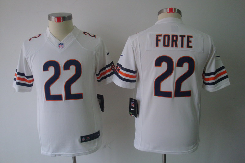 Forte limited Nike Jersey: Nike #22 Chicago Bears Jersey in white