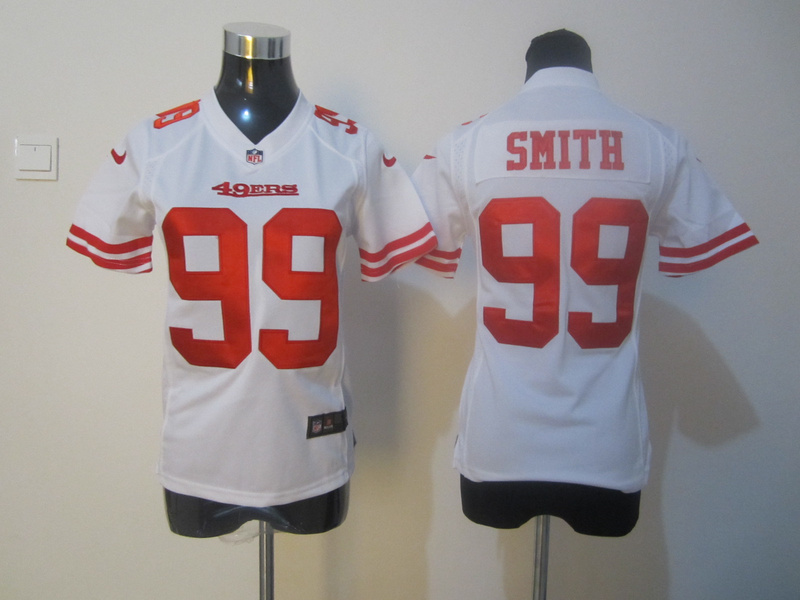 Youth Smith Jersey white #15 Nike NFL San Francisco 49ers Jersey
