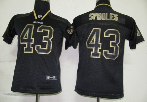 Sproles Lights Out Elite Nike Jersey: Nike #43 New Orleans Saints Jersey in Team Color