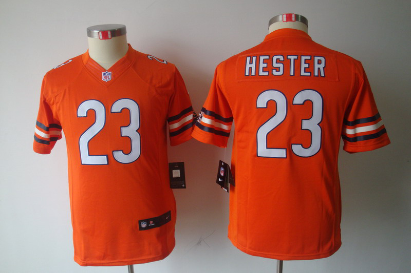 orange Hester limited Youth Nike NFL Chicago Bears #23 Jersey