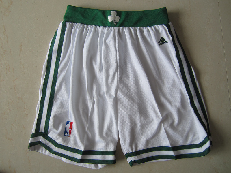 NBA Boston Celtics white revolution 30 shorts