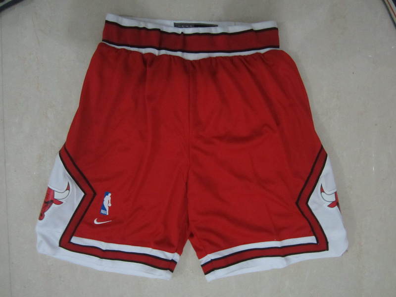 NBA Chicago Bulls revolution 30 shorts in red
