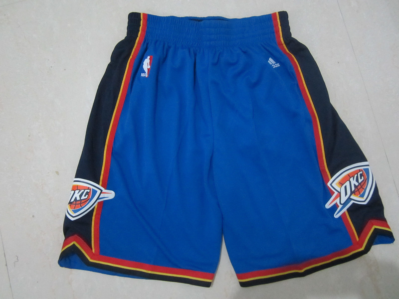 NBA Oklahoma City Thunder blue revolution 30 shorts