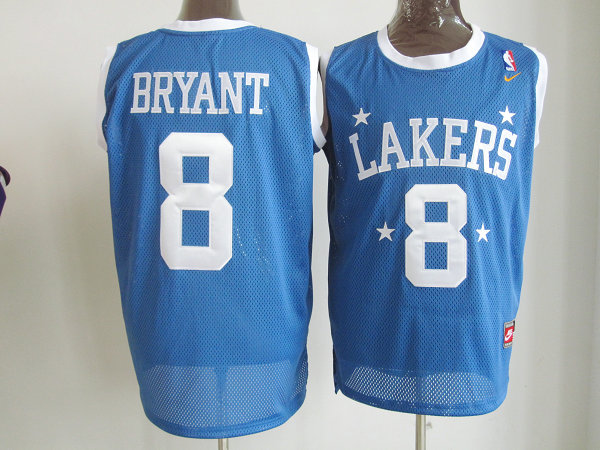 skyblue Bryant Jersey, NBA Los Angeles Lakers #8 Revolution 30 Jersey