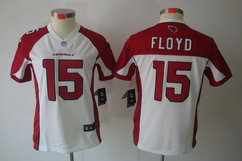 Michael Floyd limited Jersey white #15 Nike Women Arizona Cardinals Jersey