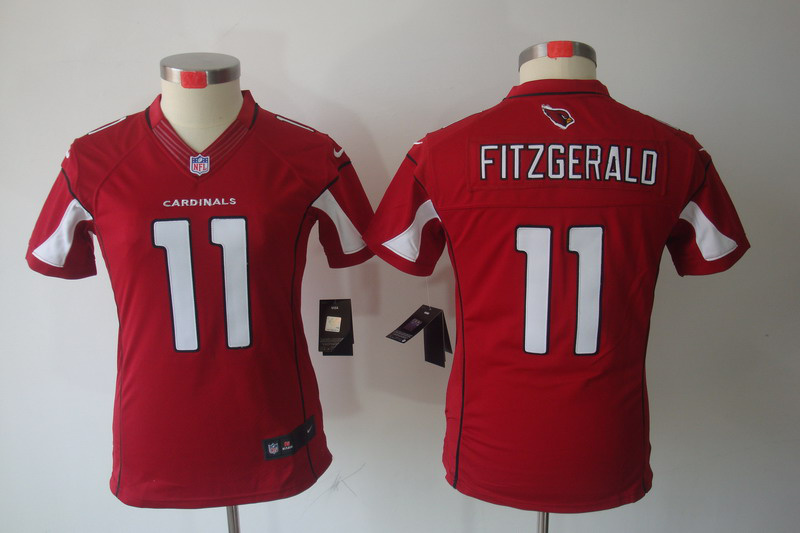 Nike Women #11 red Larry Fitzgerald limited Arizona Cardinals jersey