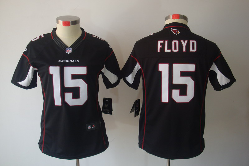 black Michael Floyd limited Nike Women Arizona Cardinals #15 Jersey