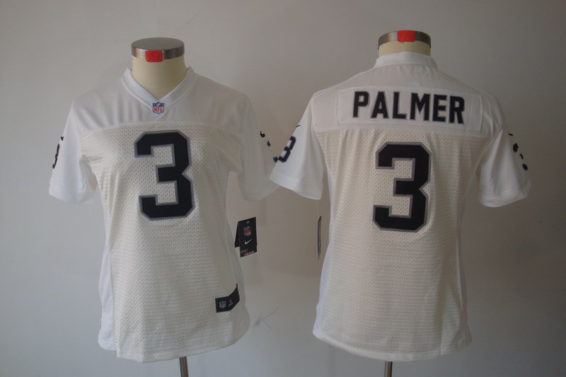 white Palmer Limited jersey, Oakland Raiders #3 Nike Women jersey