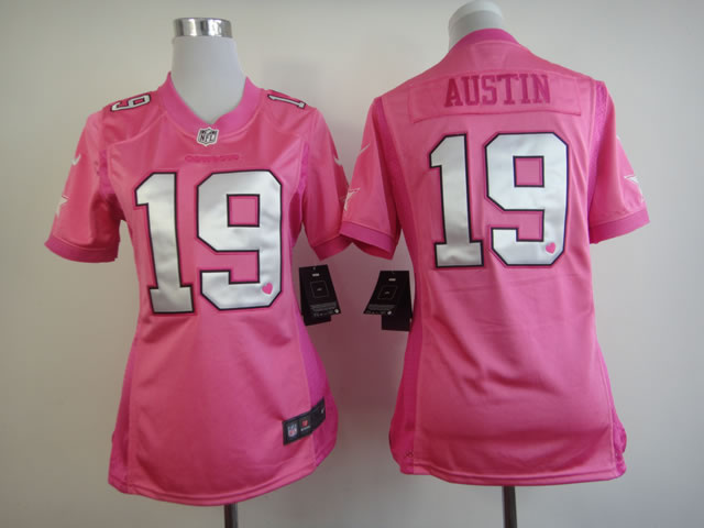 #19 Austin pink Dallas Cowboys Nike Women Love's jersey
