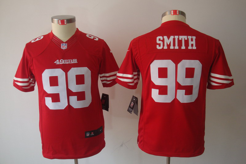 youth Nike limited San Diego Chargers #99 Smith youth jersey in red