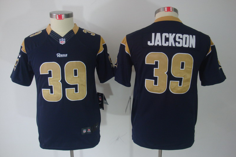 Youth Steven Jackson black #39 Nike limited NFL St.Louis Rams Jersey