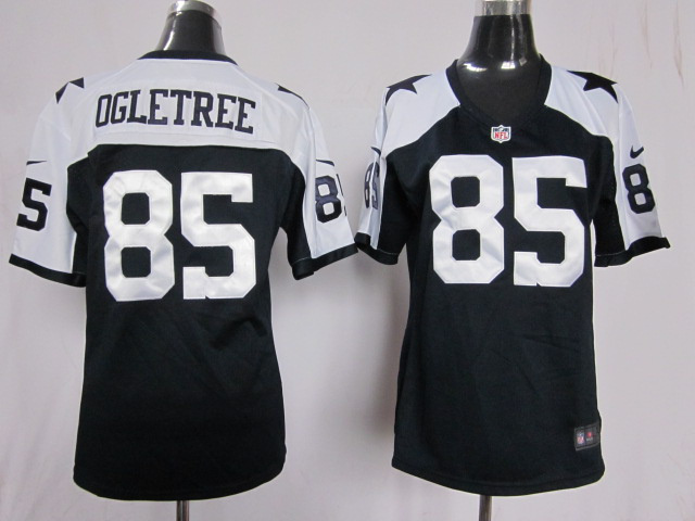 #85 Kevin Ogletree blue Nike thanksgiving Dallas Cowboys Kids jersey