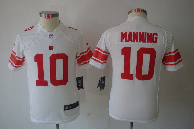 Manning Limited Jersey: Youth Nike Limited #10 New York Giants Jersey in white