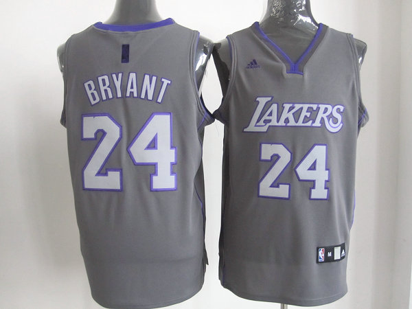 grey Bryant Revolution 30 NBA Los Angeles Lakers #24 Jersey
