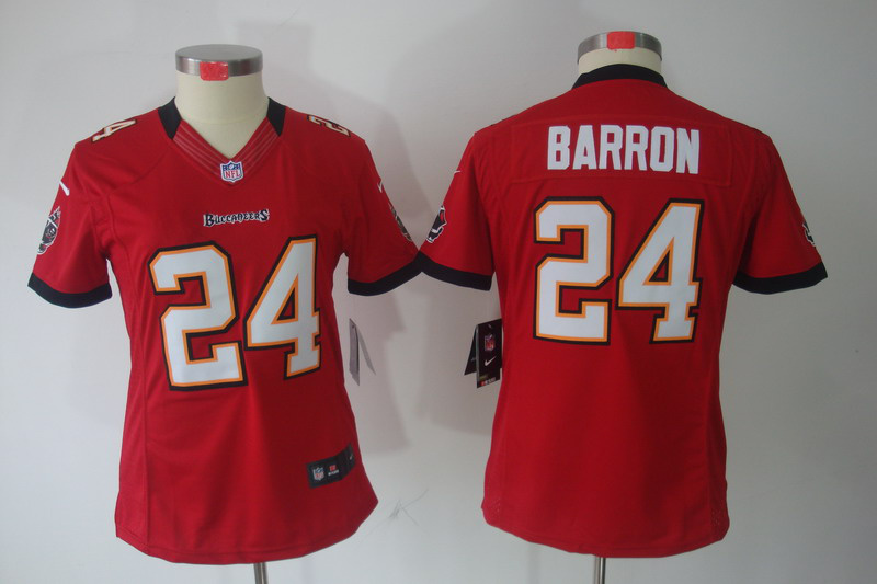 Mark Barron Jersey red limited #24 Women Nike Tampa Bay Buccaneers Jersey