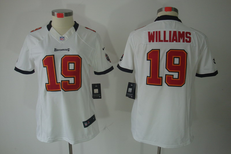 limited #19 white Williams Women Nike Tampa Bay Buccaneers Jersey