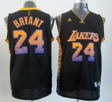 Black Kobe Bryant Jersey, NBA Los Angeles Lakers #24 2012 Vibe Fashion Revolution 30 Jersey