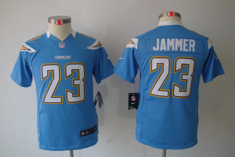 #23 Jammer light blue Youth Nike San Diego Chargers limited Jersey