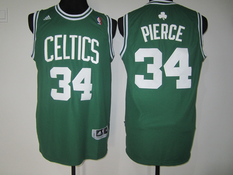 Celtics #34 Pierce green Revolution 30 NBA Jersey