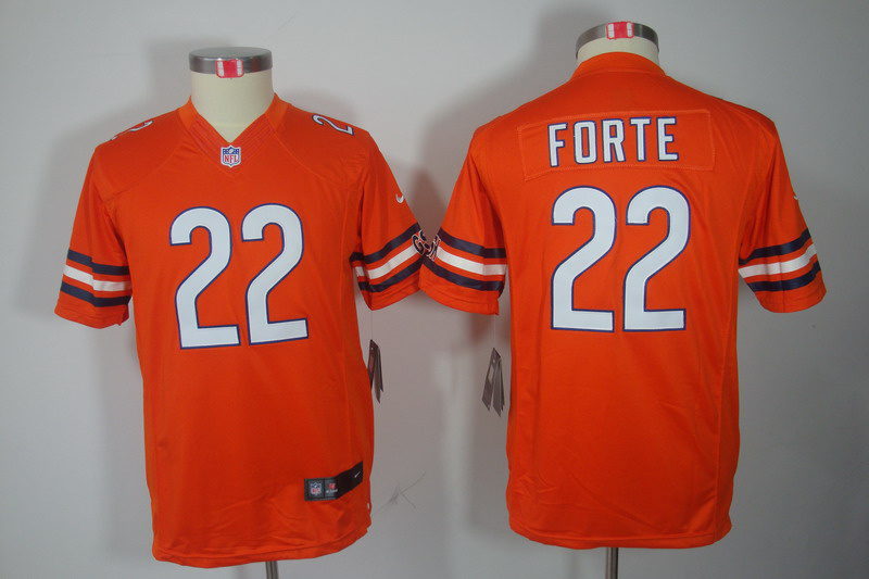 Chicago Bears #22 Forte Nike Youth Limited Jersey in Orange