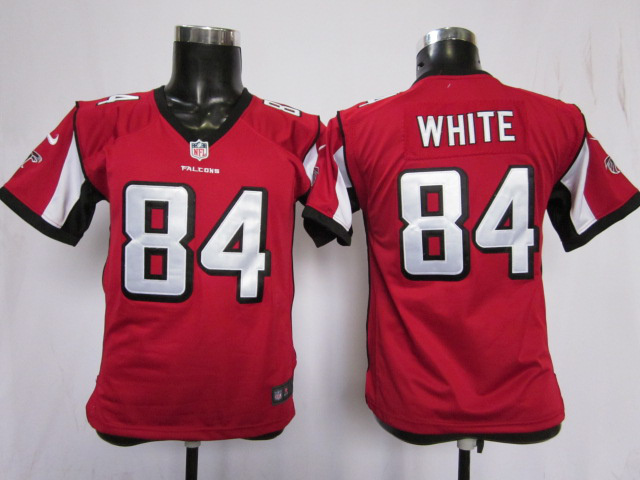 Red Roddy Falcons Youth Nike #84 Jersey