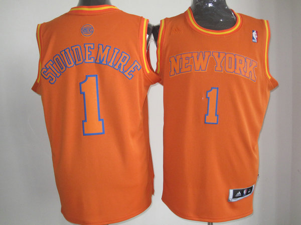 orange Stoudemire NBA New York Knicks #1 Jersey
