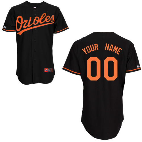 Youth Baltimore Orioles Alternate Black Personalized Customized MLB Jersey