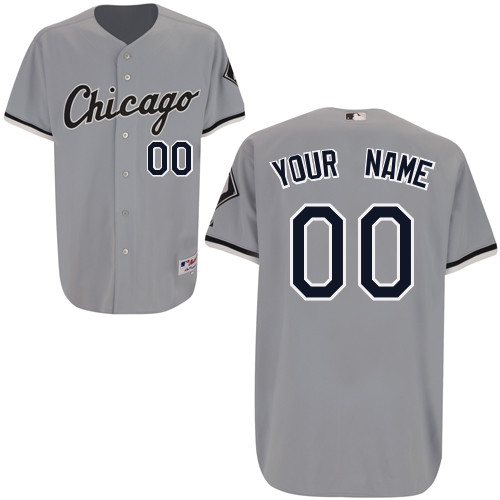 Road Personalized Customized MLB Grey Youth Chicago White Sox Jersey